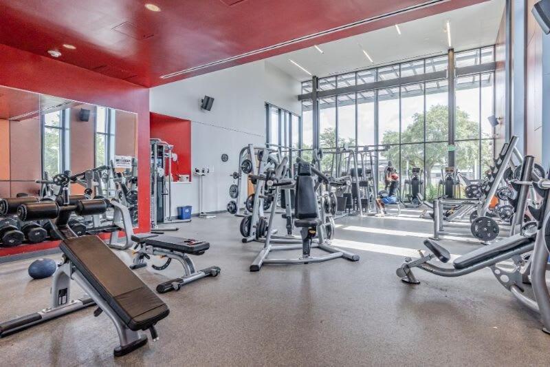 Htx Dtown Apt I Sleeps 7 Wi-Fi Parking Free Gym Houston Exteriér fotografie
